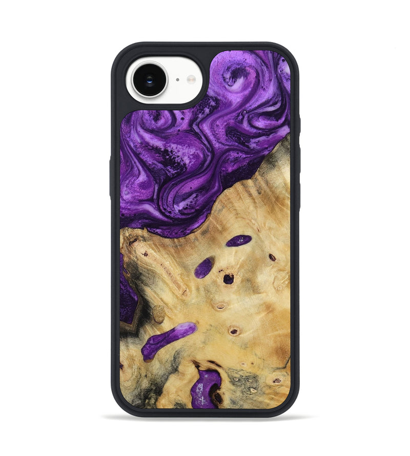 iPhone 16e Wood Phone Case - Rufus (Purple, 800402)
