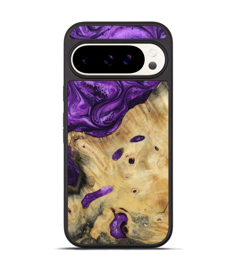 Pixel 9 Pro Wood Phone Case - Rufus (Purple, 800402)