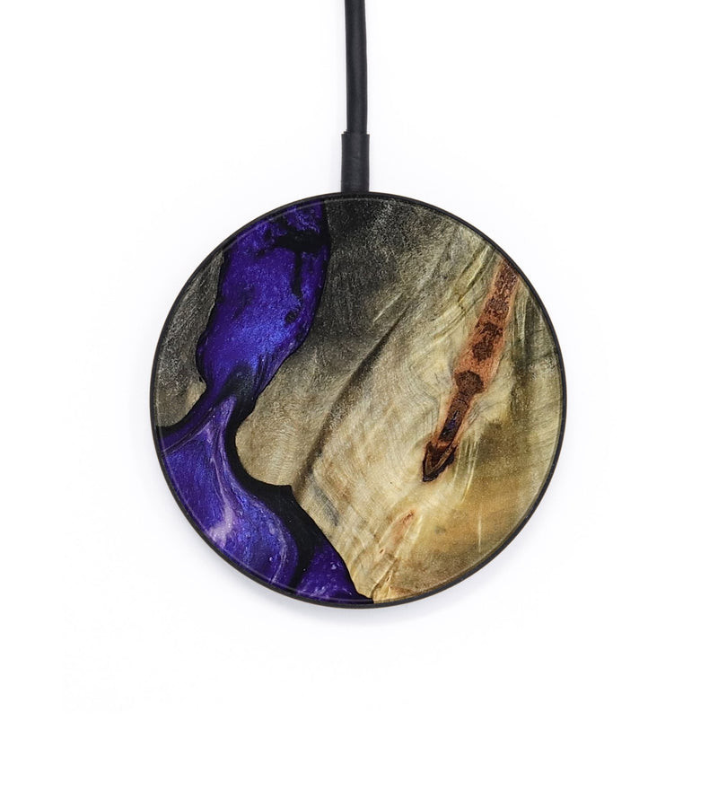 Circle Wood Wireless Charger - Nala (Purple, 800404)
