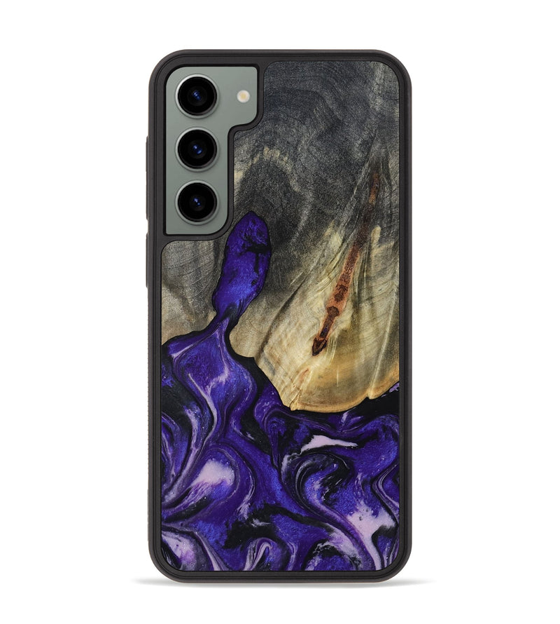 Galaxy S23 Plus Wood Phone Case - Nala (Purple, 800404)