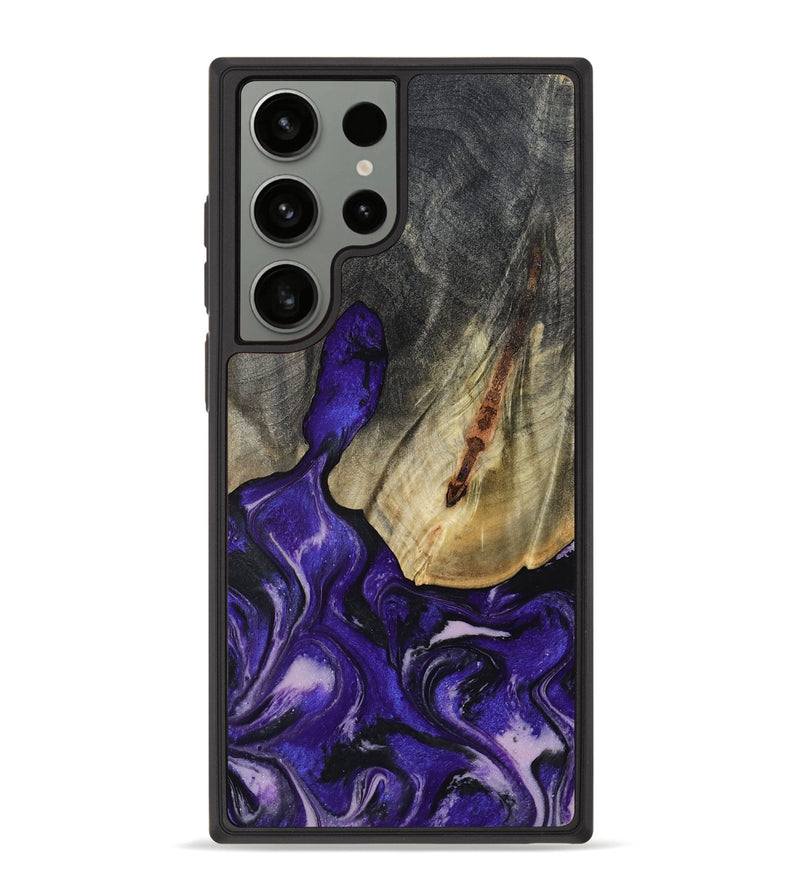 Galaxy S23 Ultra Wood Phone Case - Nala (Purple, 800404)
