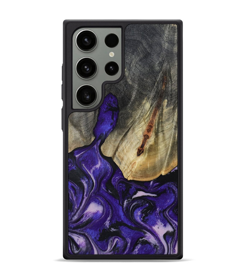 Galaxy S24 Ultra Wood Phone Case - Nala (Purple, 800404)