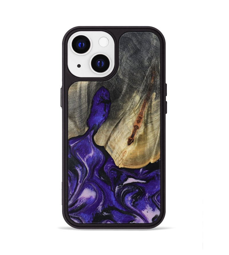 iPhone 13 Wood Phone Case - Nala (Purple, 800404)