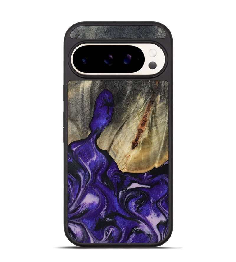 Pixel 9 Pro Wood Phone Case - Nala (Purple, 800404)