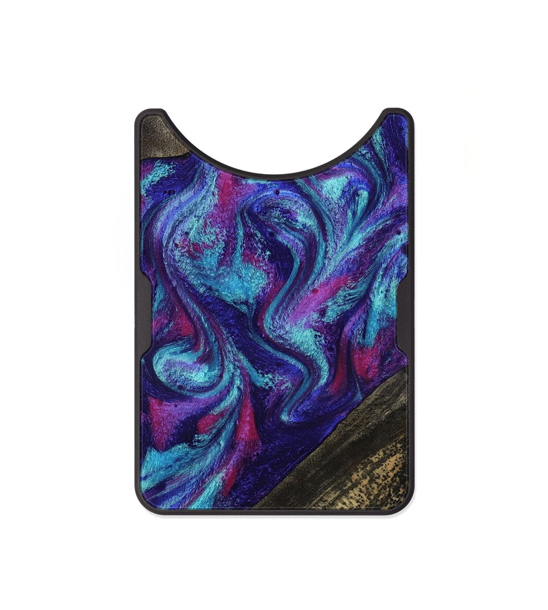 Alloy Wood Wallet - Zendaya (Purple, 800405)