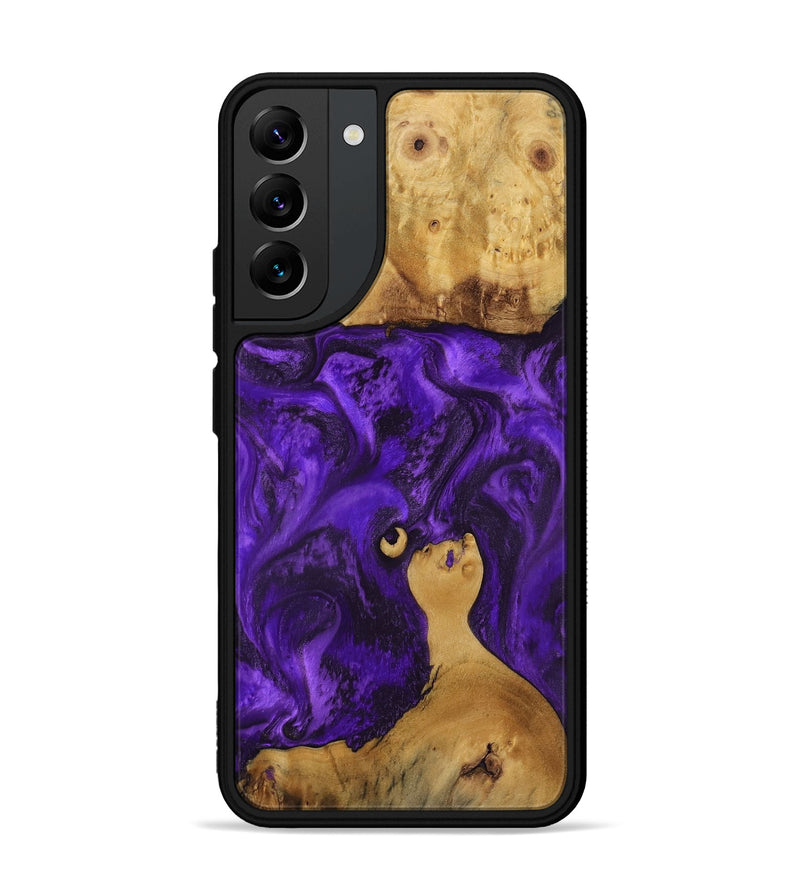 Galaxy S22 Plus Wood Phone Case - Chantal (Purple, 800409)