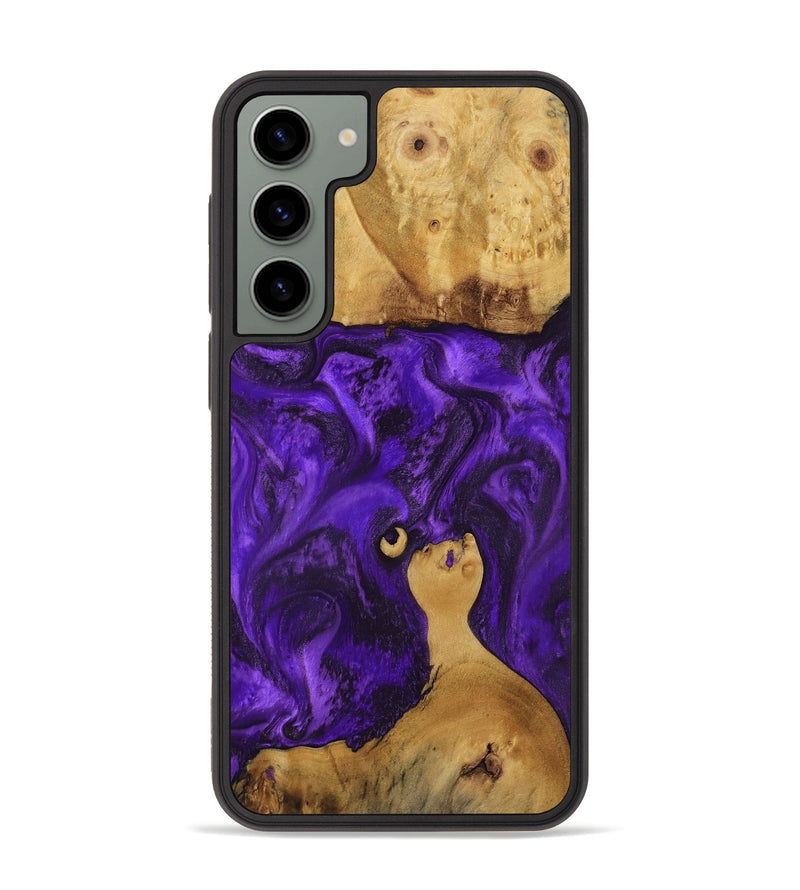Galaxy S23 Plus Wood Phone Case - Chantal (Purple, 800409)