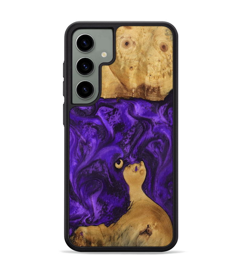 Galaxy S24 Plus Wood Phone Case - Chantal (Purple, 800409)