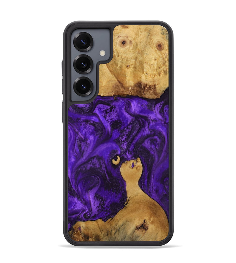 Galaxy S25 Plus Wood Phone Case - Chantal (Purple, 800409)