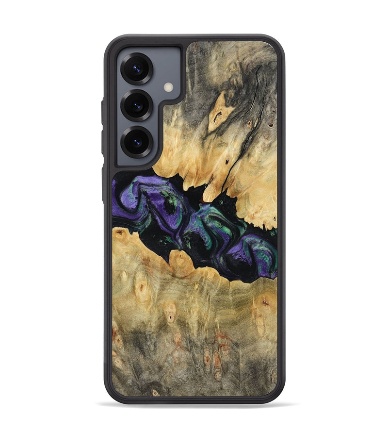 Galaxy S25 Plus Wood Phone Case - Lilia (Purple, 800412)