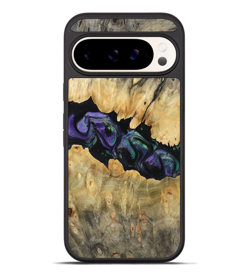 Pixel 10 Pro XL Wood Phone Case - Lilia (Purple, 800412)