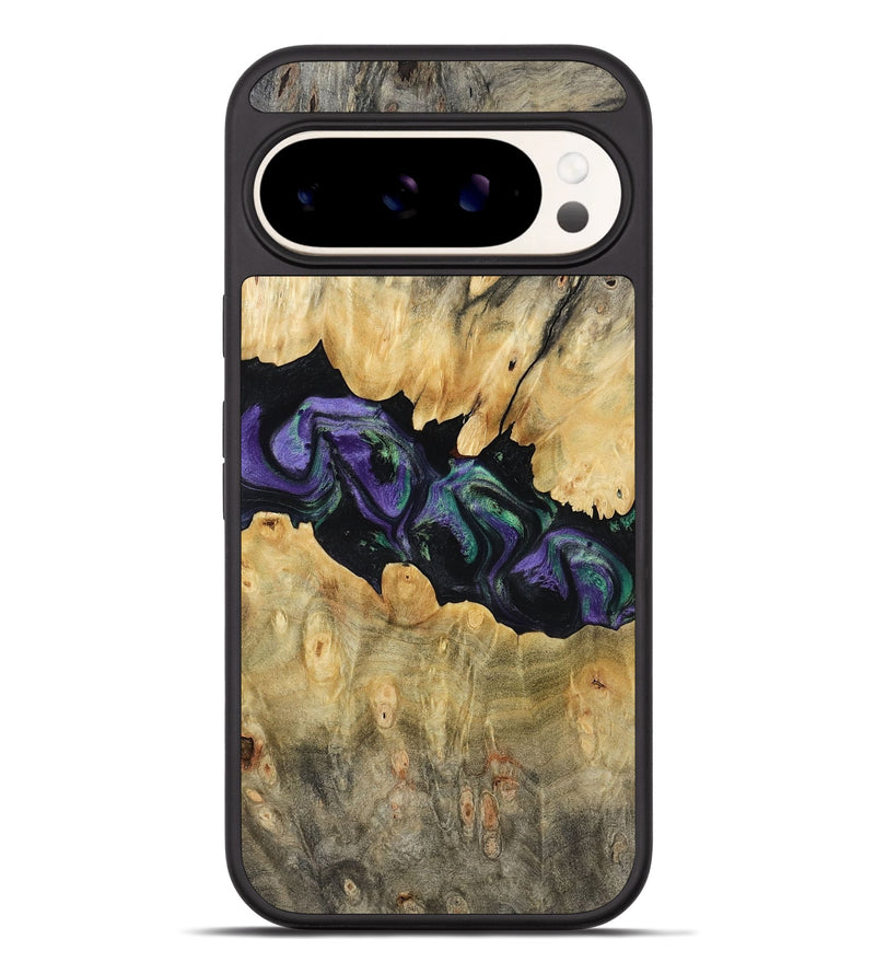 Pixel 9 Pro XL Wood Phone Case - Lilia (Purple, 800412)