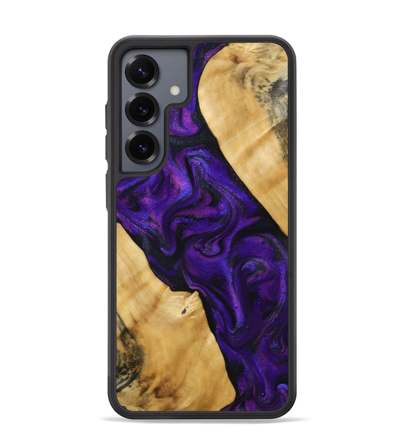 Galaxy S25 Plus Wood Phone Case - Marcos (Purple, 800413)
