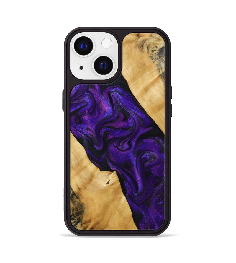 iPhone 13 Wood Phone Case - Marcos (Purple, 800413)