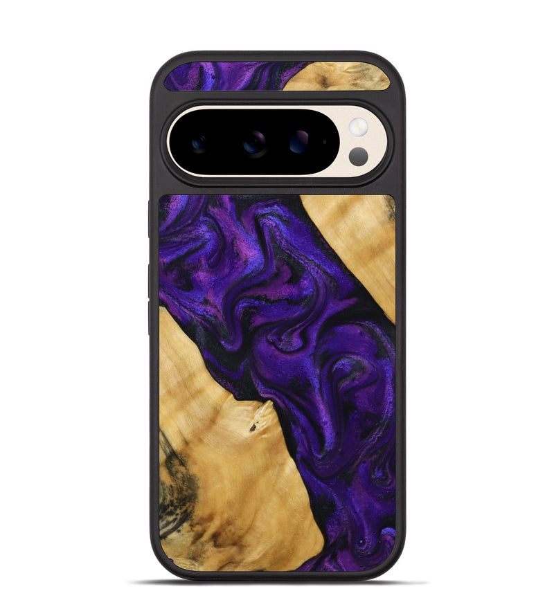 Pixel 10 Wood Phone Case - Marcos (Purple, 800413)