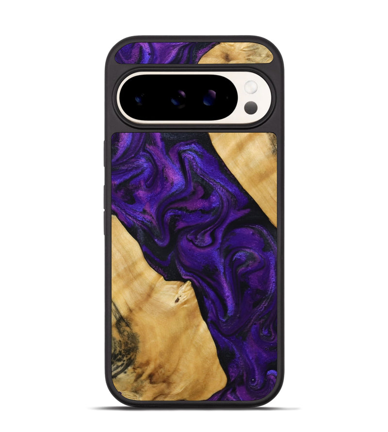 Pixel 9 Pro Wood Phone Case - Marcos (Purple, 800413)