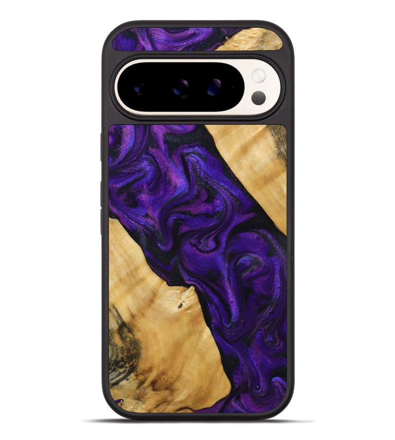 Pixel 9 Pro XL Wood Phone Case - Marcos (Purple, 800413)
