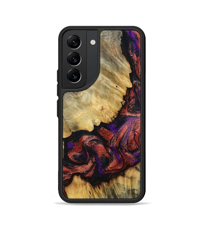 Galaxy S22 Wood Phone Case - Konner (Purple, 800415)