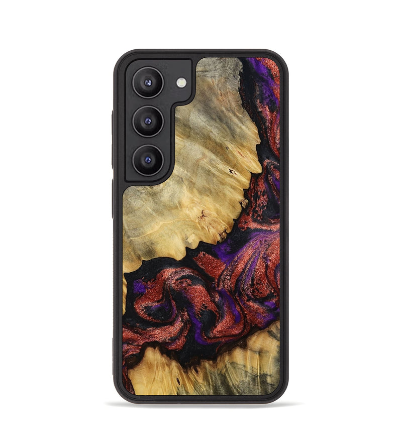 Galaxy S23 Wood Phone Case - Konner (Purple, 800415)