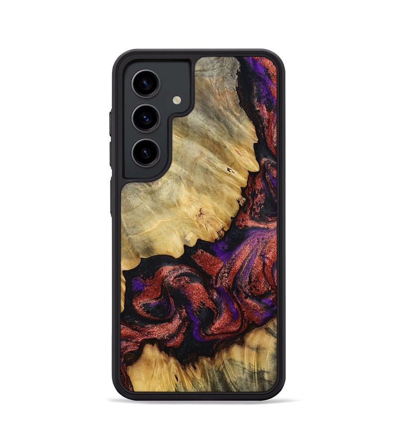 Galaxy S24 Wood Phone Case - Konner (Purple, 800415)