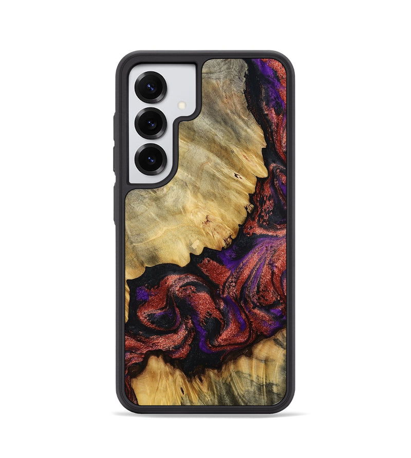 Galaxy S25 Wood Phone Case - Konner (Purple, 800415)