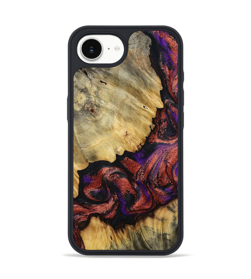 iPhone 16e Wood Phone Case - Konner (Purple, 800415)