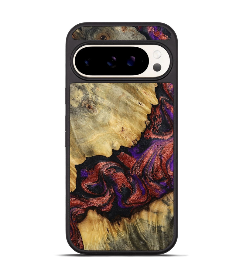 Pixel 9 Pro Wood Phone Case - Konner (Purple, 800415)