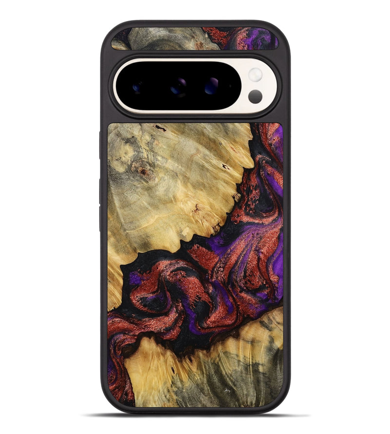 Pixel 9 Pro XL Wood Phone Case - Konner (Purple, 800415)