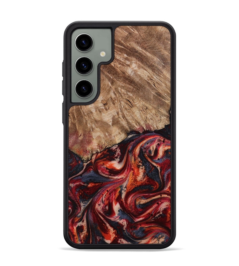 Galaxy S24 Plus Wood Phone Case - Brandi (Red, 800417)