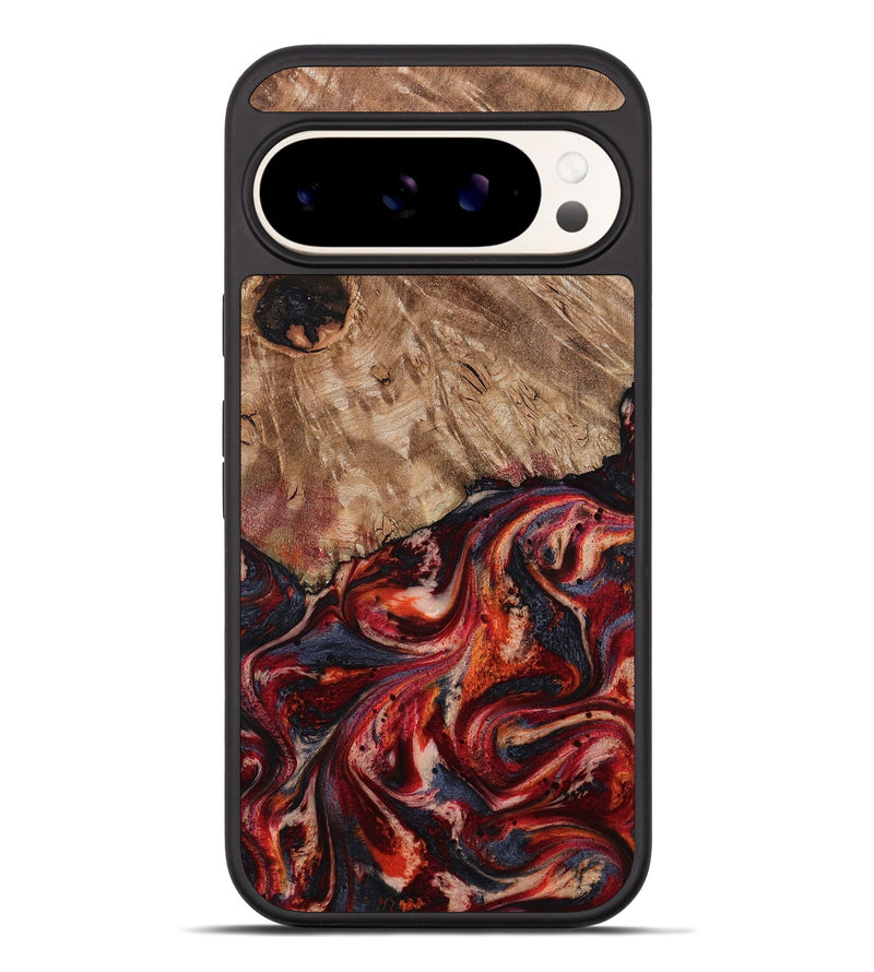 Pixel 10 Pro XL Wood Phone Case - Brandi (Red, 800417)