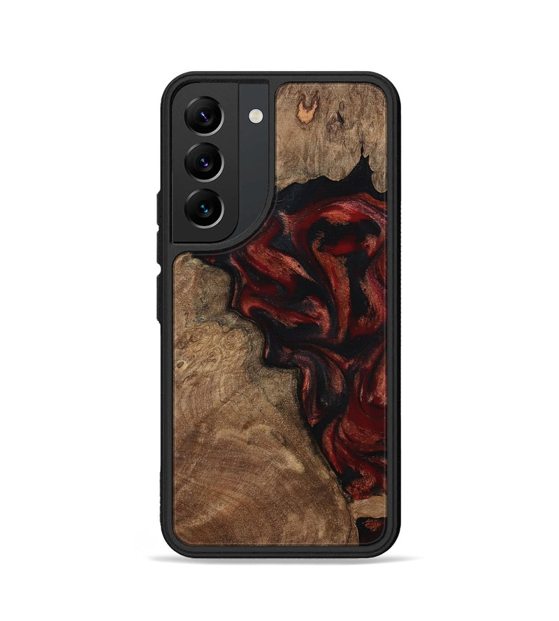 Galaxy S22 Wood Phone Case - Kenny (Red, 800418)