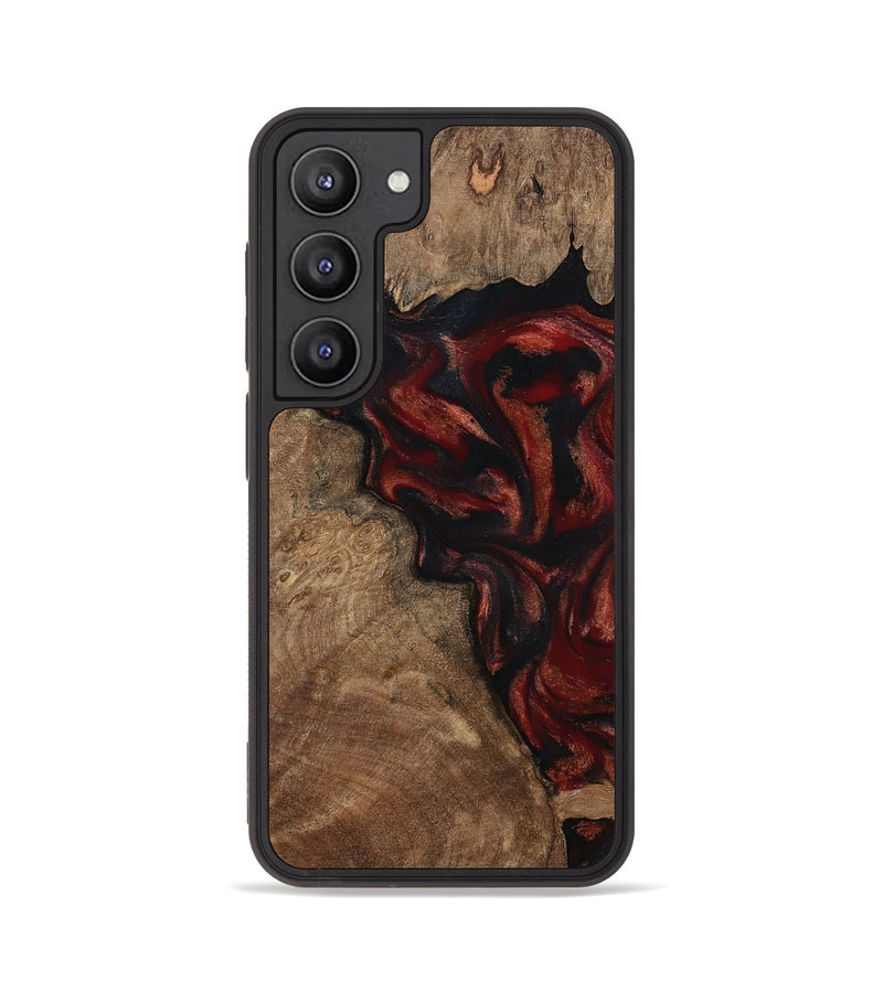 Galaxy S23 Wood Phone Case - Kenny (Red, 800418)