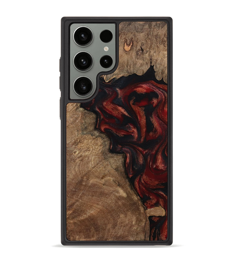Galaxy S23 Ultra Wood Phone Case - Kenny (Red, 800418)