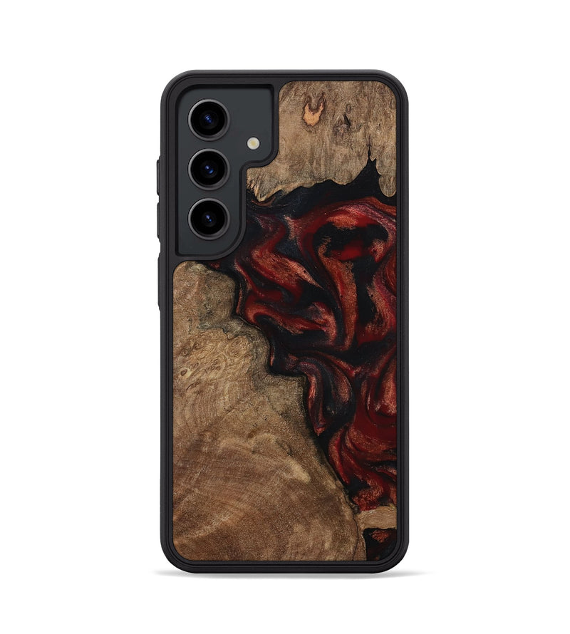 Galaxy S24 Wood Phone Case - Kenny (Red, 800418)