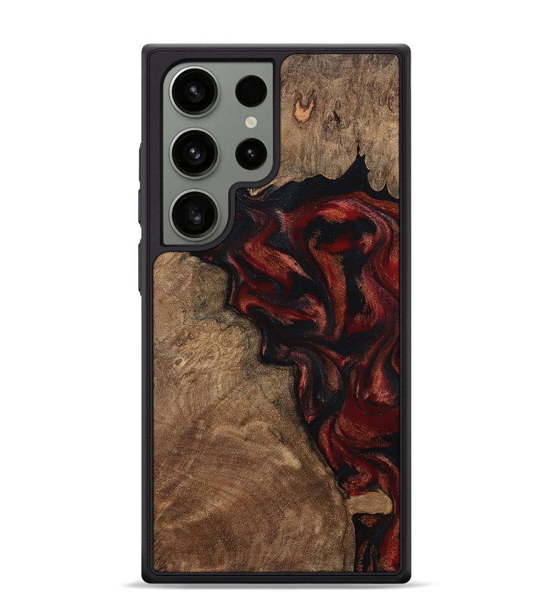 Galaxy S24 Ultra Wood Phone Case - Kenny (Red, 800418)