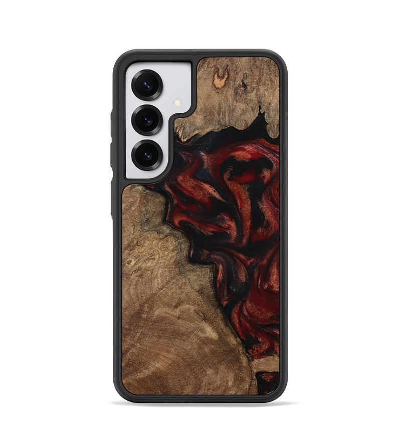Galaxy S25 Wood Phone Case - Kenny (Red, 800418)
