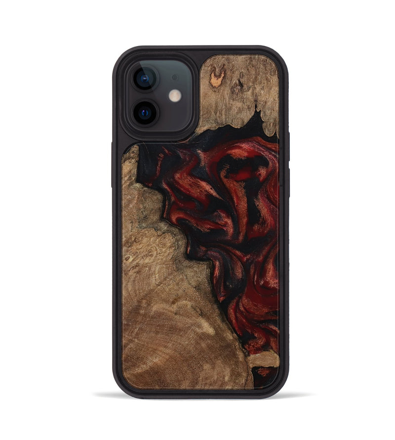 iPhone 12 Wood Phone Case - Kenny (Red, 800418)