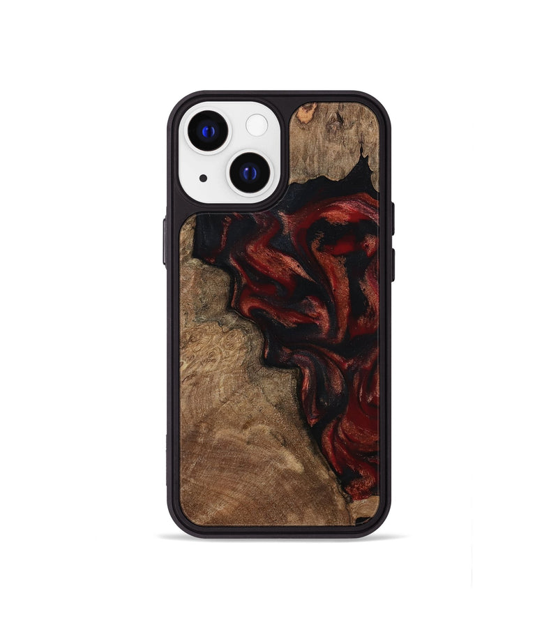 iPhone 13 mini Wood Phone Case - Kenny (Red, 800418)