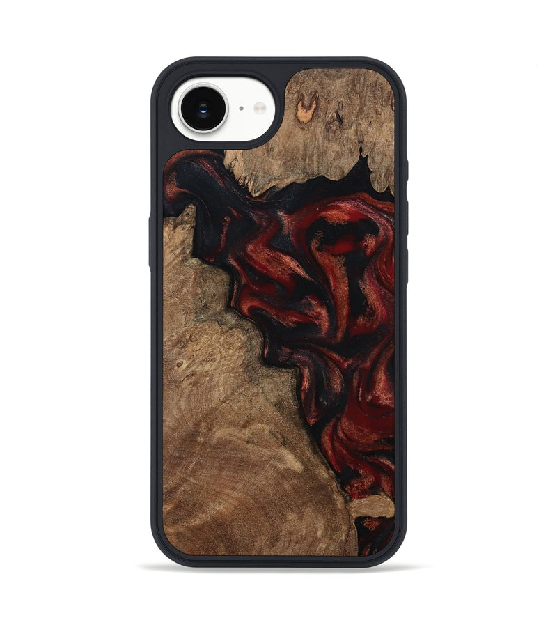 iPhone 16e Wood Phone Case - Kenny (Red, 800418)