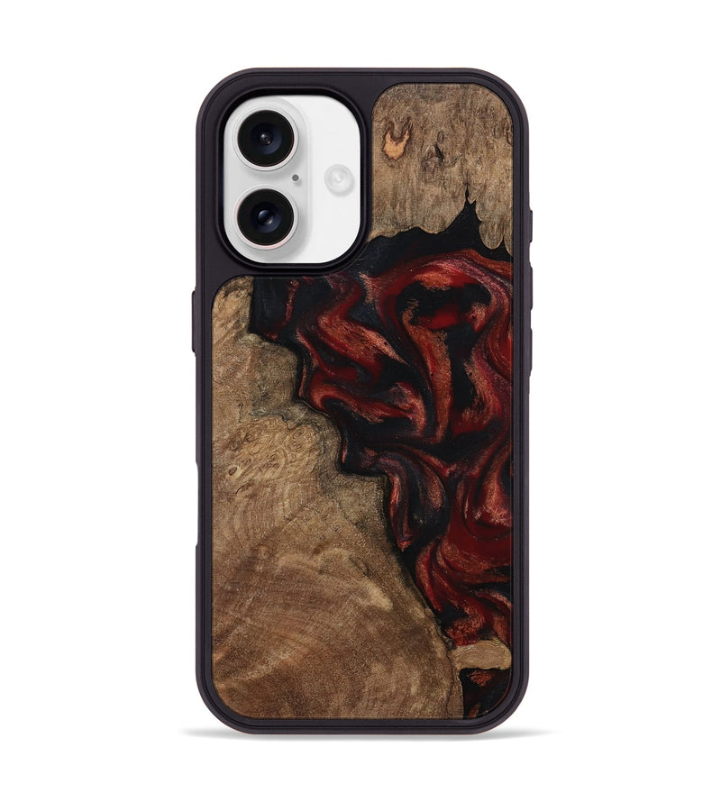 iPhone 17 Wood Phone Case - Kenny (Red, 800418)