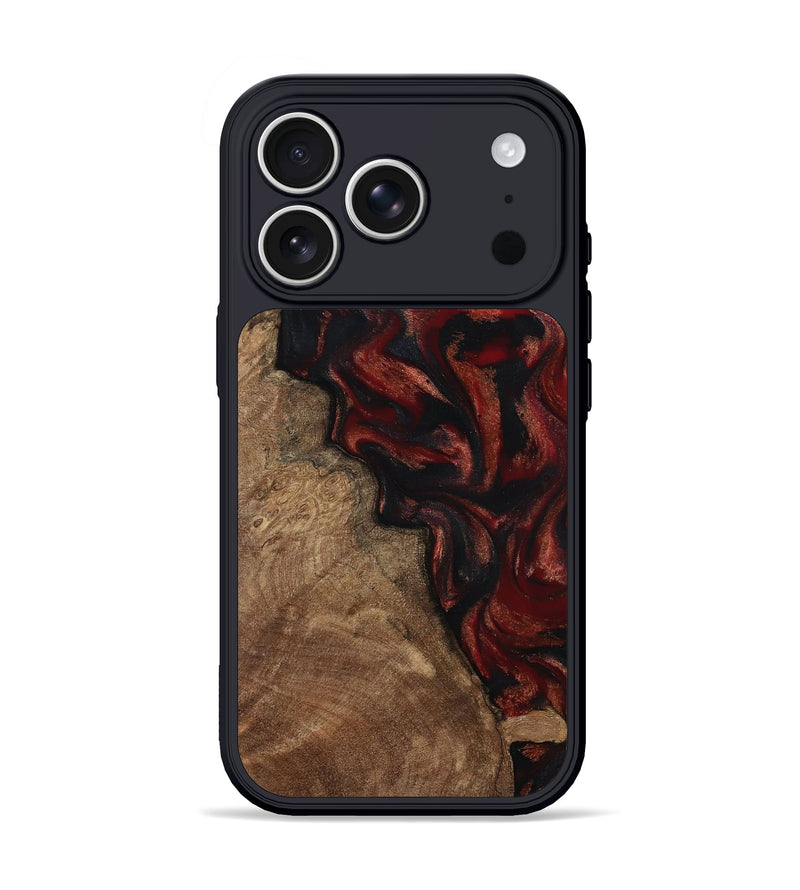 iPhone 17 Pro Wood Phone Case - Kenny (Red, 800418)