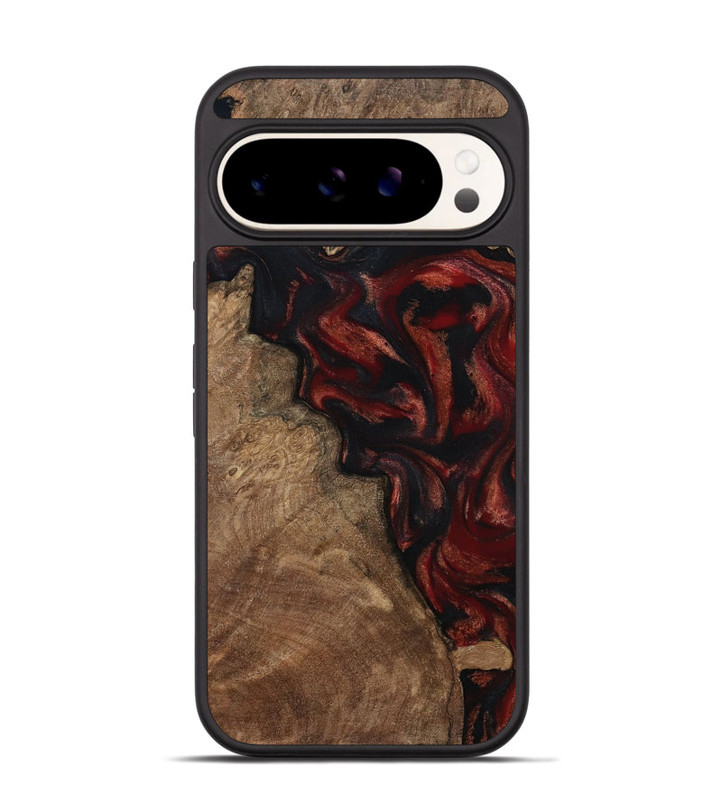 Pixel 9 Pro Wood Phone Case - Kenny (Red, 800418)