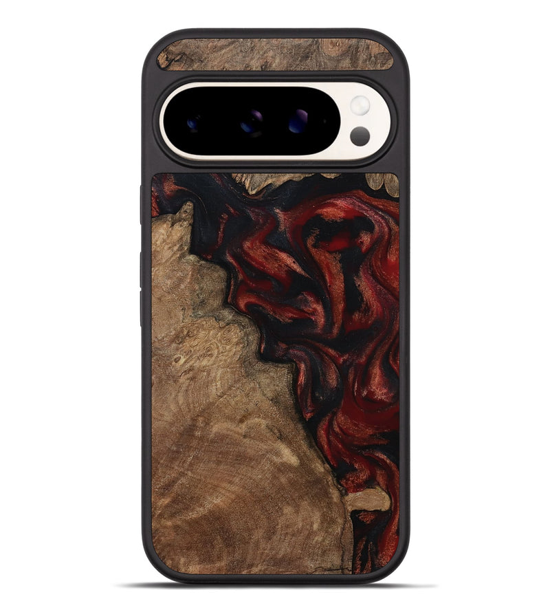 Pixel 9 Pro XL Wood Phone Case - Kenny (Red, 800418)