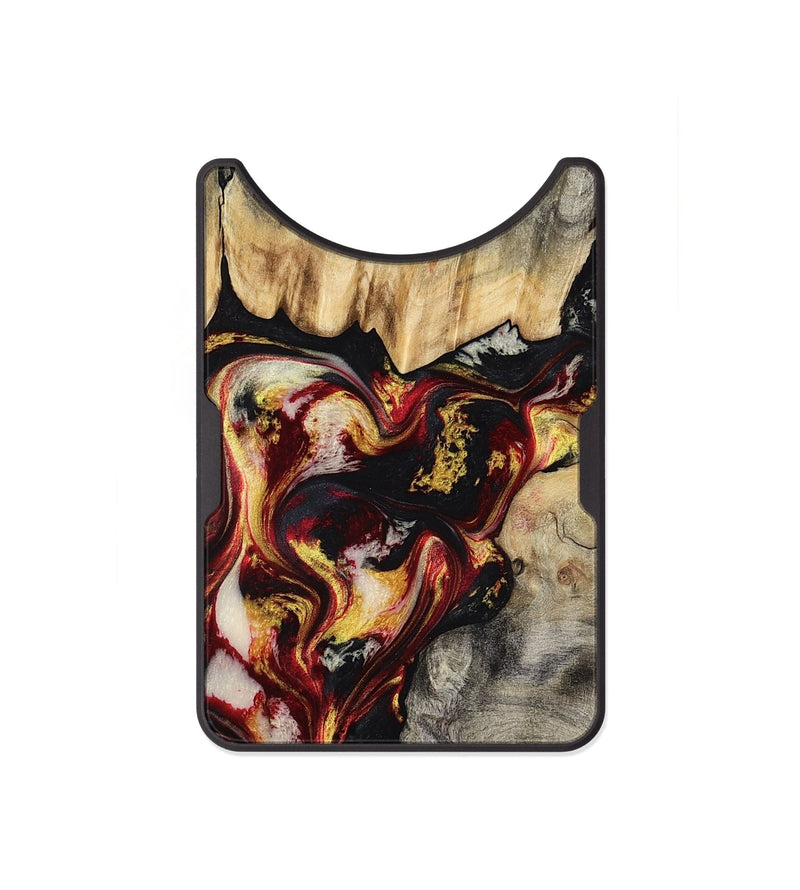 Alloy Wood Wallet - Mable (Red, 800419)