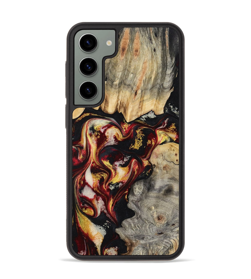 Galaxy S23 Plus Wood Phone Case - Mable (Red, 800419)