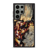 Galaxy S23 Ultra Wood Phone Case - Mable (Red, 800419)