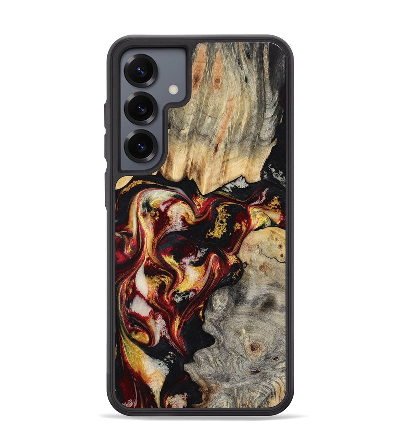Galaxy S25 Plus Wood Phone Case - Mable (Red, 800419)