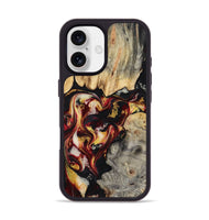 iPhone 17 Wood Phone Case - Mable (Red, 800419)