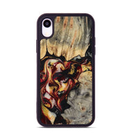 iPhone Xr Wood Phone Case - Mable (Red, 800419)