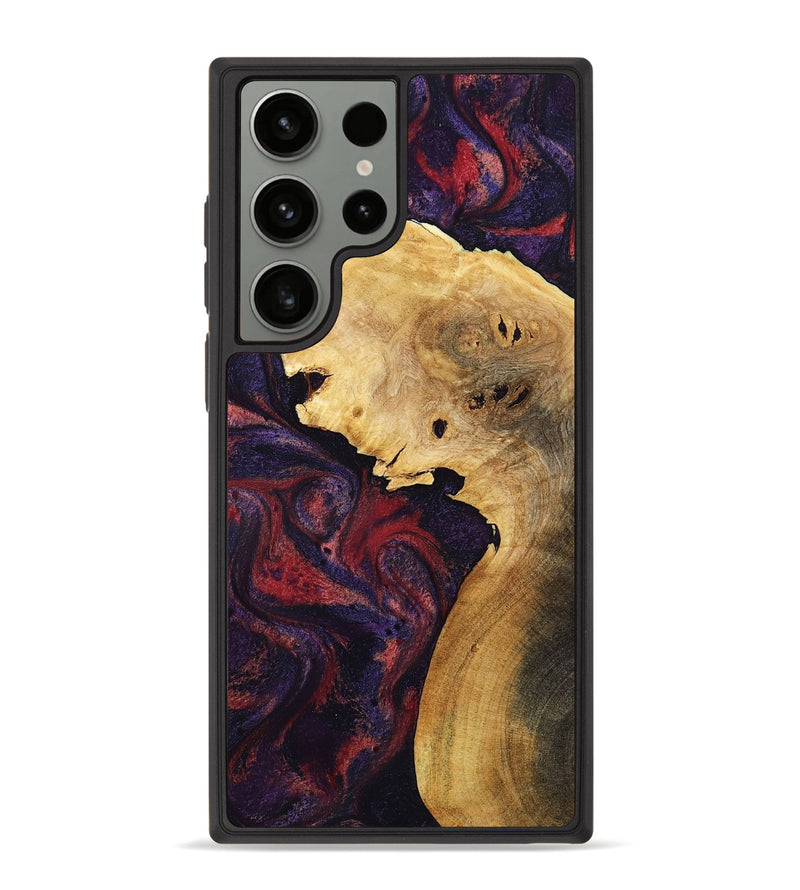 Galaxy S23 Ultra Wood Phone Case - Clair (Red, 800420)